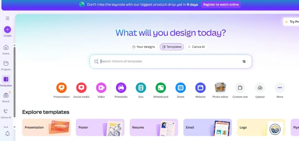 Canva - Best Tools to Create a Perfect Instagram Bio