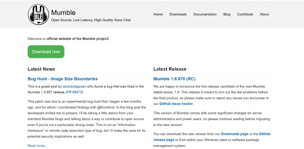 Discord Alternatives - Mumble