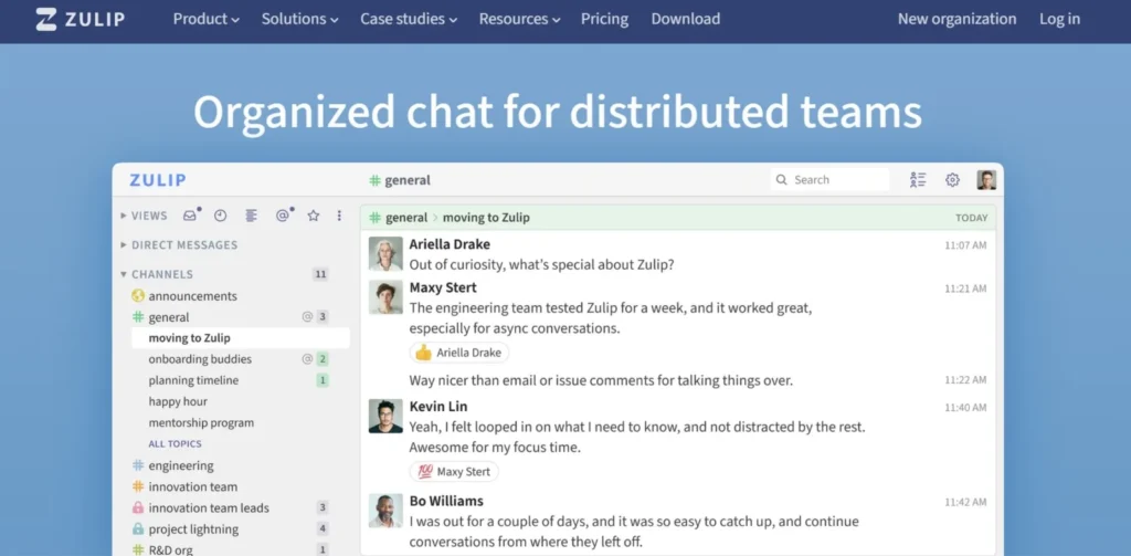 Discord Alternatives - Zulip