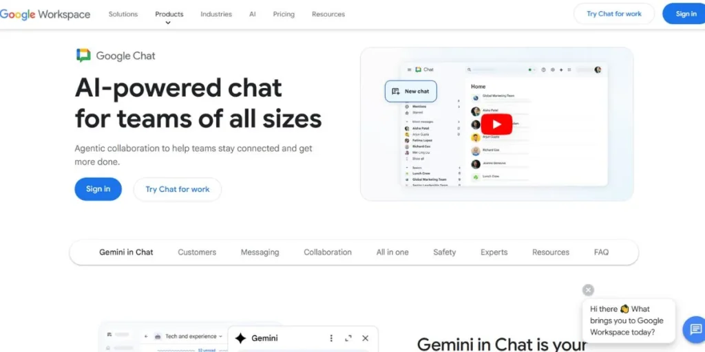 Google Chat - Instant Messaging Apps for Business