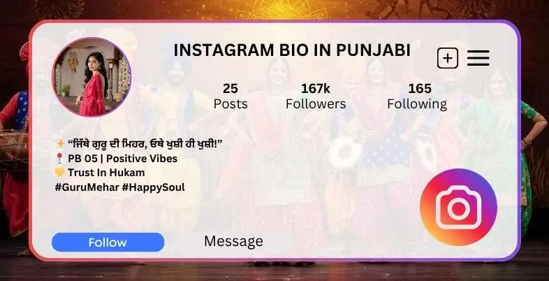 Instagram Bio in Punjabi