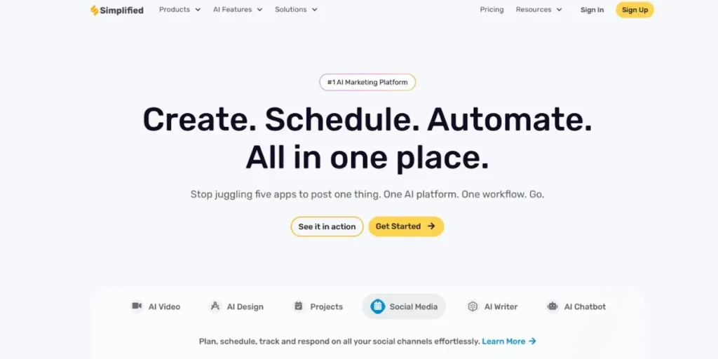 Simplified AI - Best Tools to Create a Perfect Instagram Bio