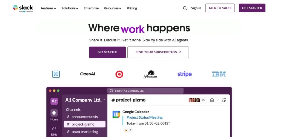Slack - Instant Messaging Apps for Business