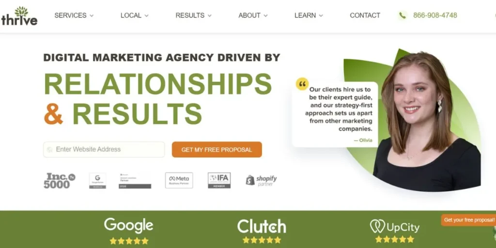 Thrive Internet Marketing Agency - Best Reputation Management Companies