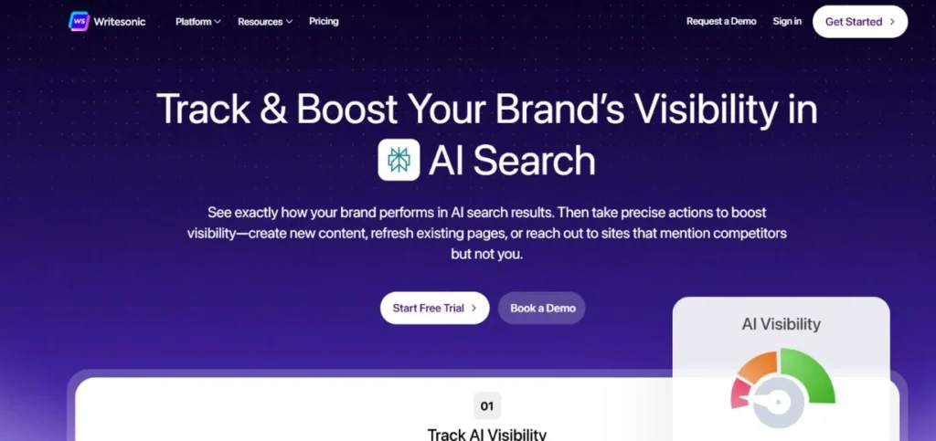 Writesonic - Best Tools to Create a Perfect Instagram Bio