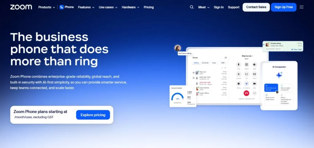 Zoom Phone - Instant Messaging Apps for Business