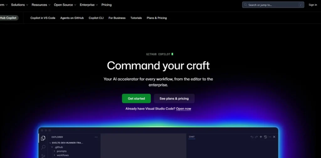 Best Generative AI Chatbots - GitHub Copilot
