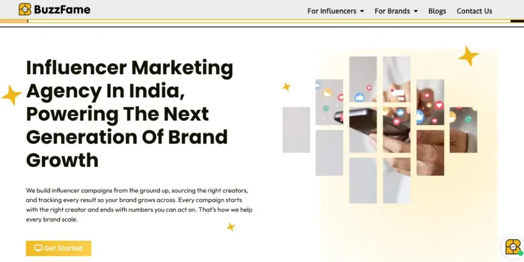 BuzzFame - Influencer Marketing Agencies in India