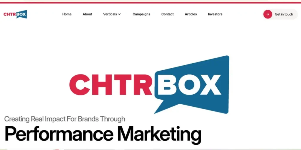 Chtrbox - Influencer Marketing Agencies in India