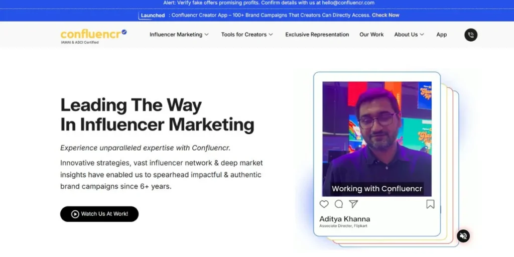 Confluencr - Influencer Marketing Agencies in India