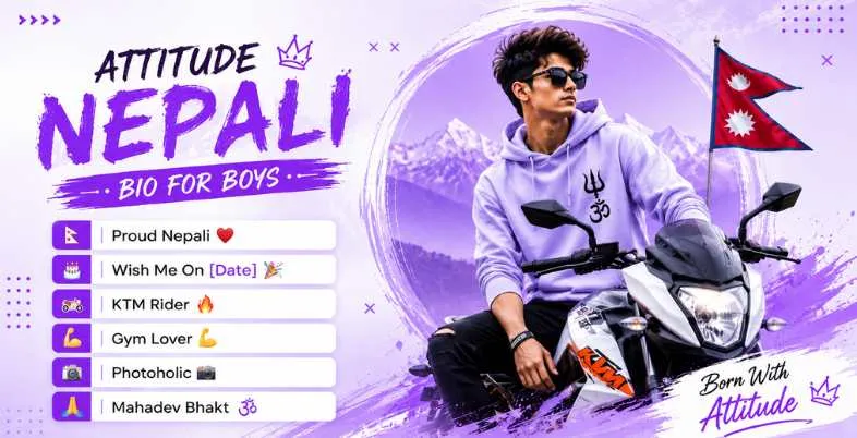 Nepali Bio for Instagram