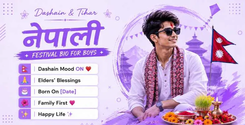 Nepali Bio for Instagram