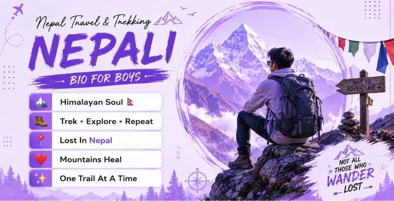 Nepali Bio for Instagram
