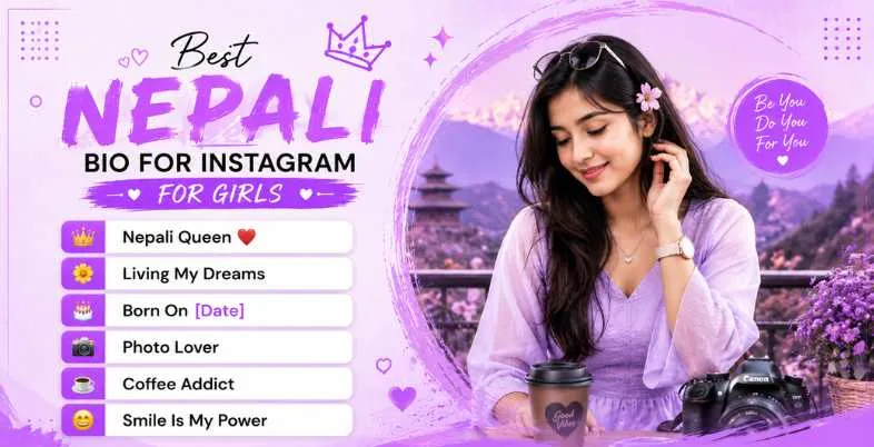 Nepali Bio for Instagram
