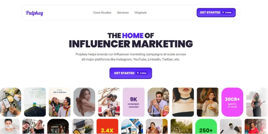 Pulpkey - Influencer Marketing Agencies in India