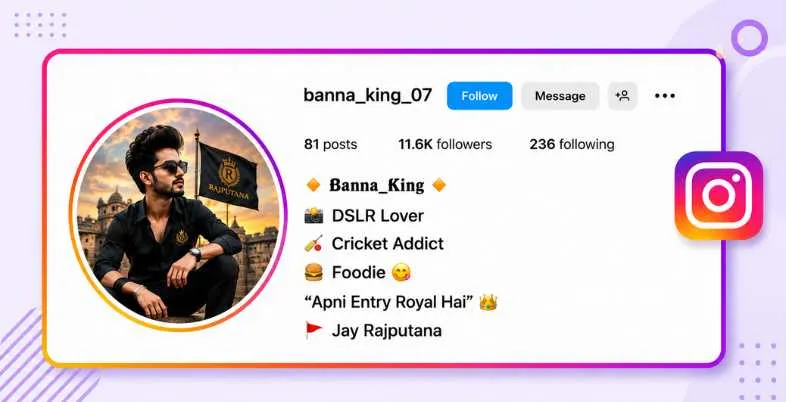 Rajput Bio for Instagram