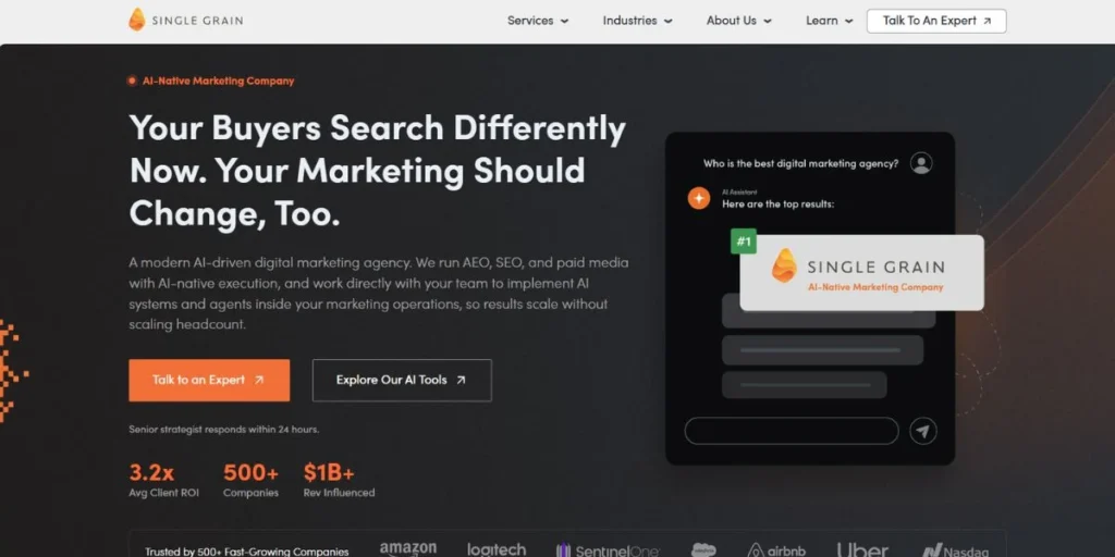 Single Grain - Inbound Marketing Agencies