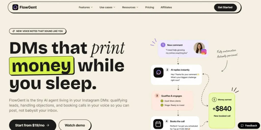 FlowGent AI - Instagram DM Automation Tools