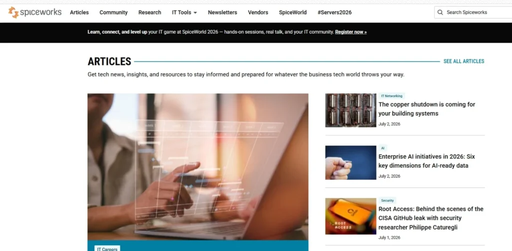 Help Desk Software - Spiceworks Cloud Help Desk