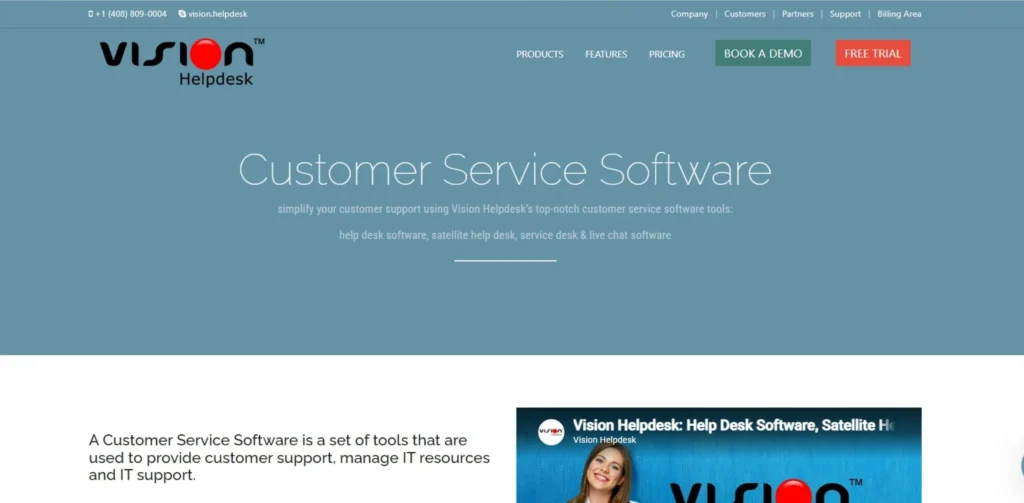Help Desk Software - Vision Helpdesk