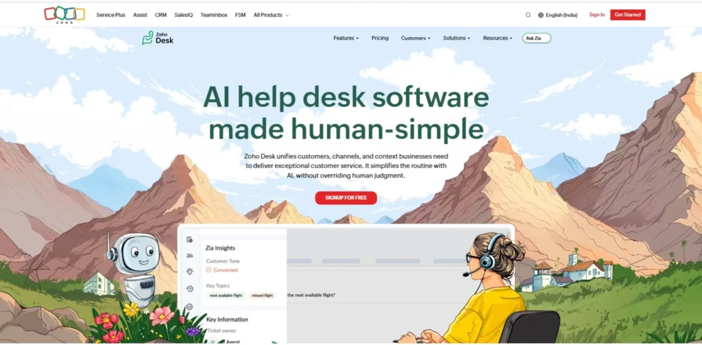 Help Desk Software - Zoho Desk