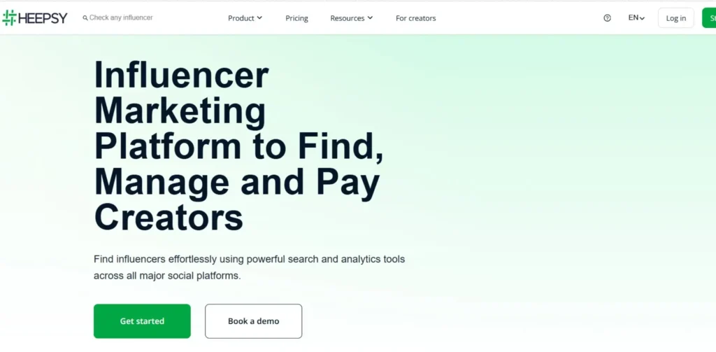 Influencer Outreach Tools - Heepsy