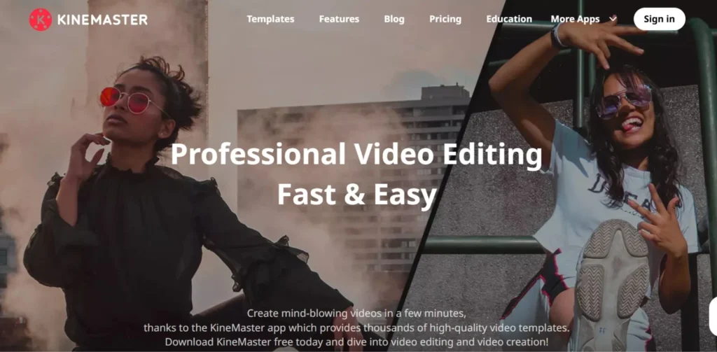 Instagram Reel Maker Apps - KineMaster