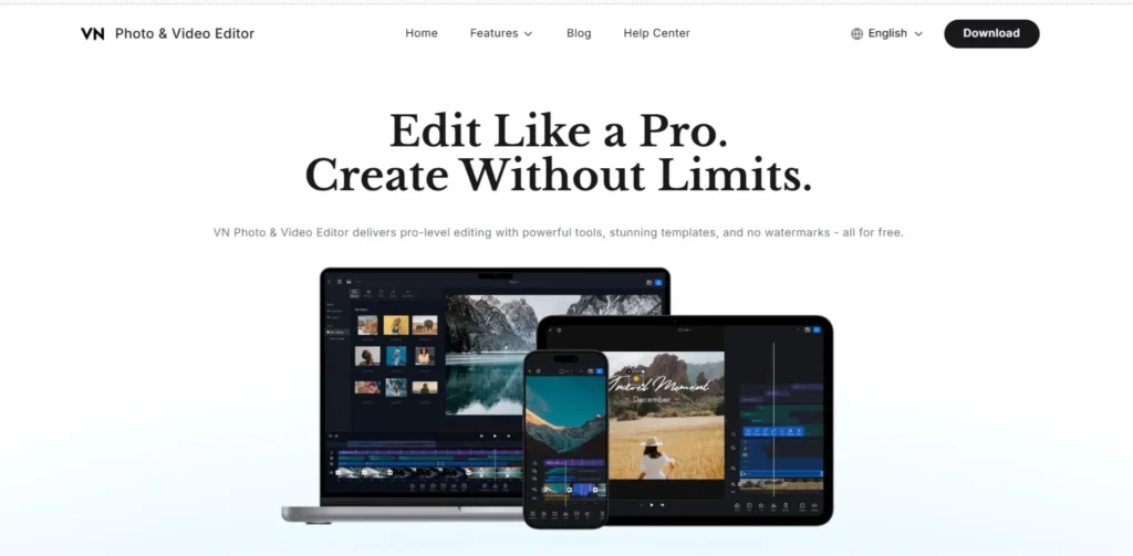 Instagram Reel Maker Apps - VN Video Editor