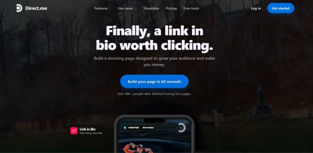 Link in Bio Tools - Direct.me